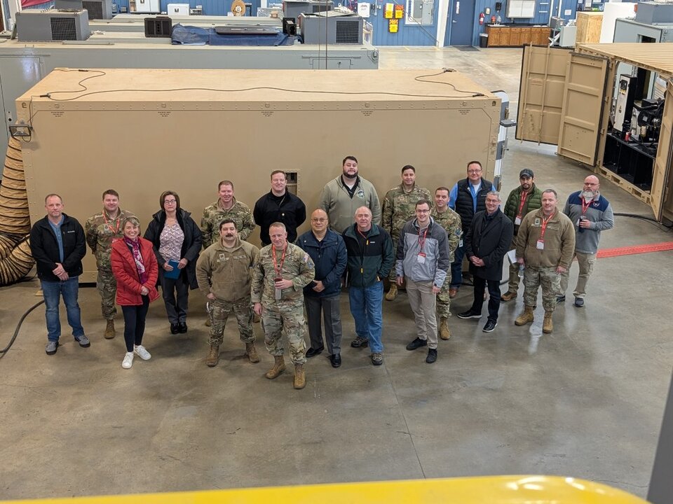 Team in-front of a SCIF